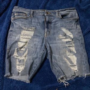 Jean shorts size-36